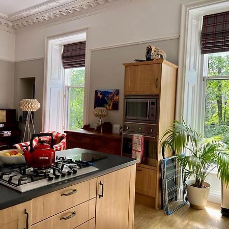 Beautiful Double Room In Idyllic West End Townhouse Glasgow Exteriér fotografie