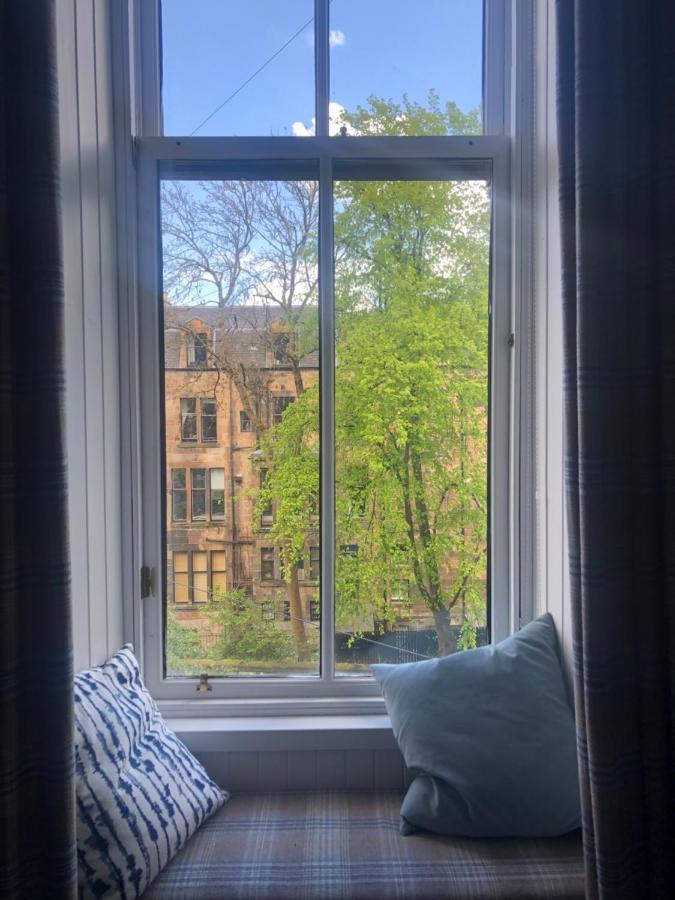 Beautiful Double Room In Idyllic West End Townhouse Glasgow Exteriér fotografie