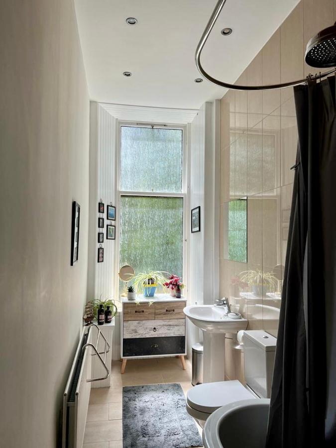Beautiful Double Room In Idyllic West End Townhouse Glasgow Exteriér fotografie