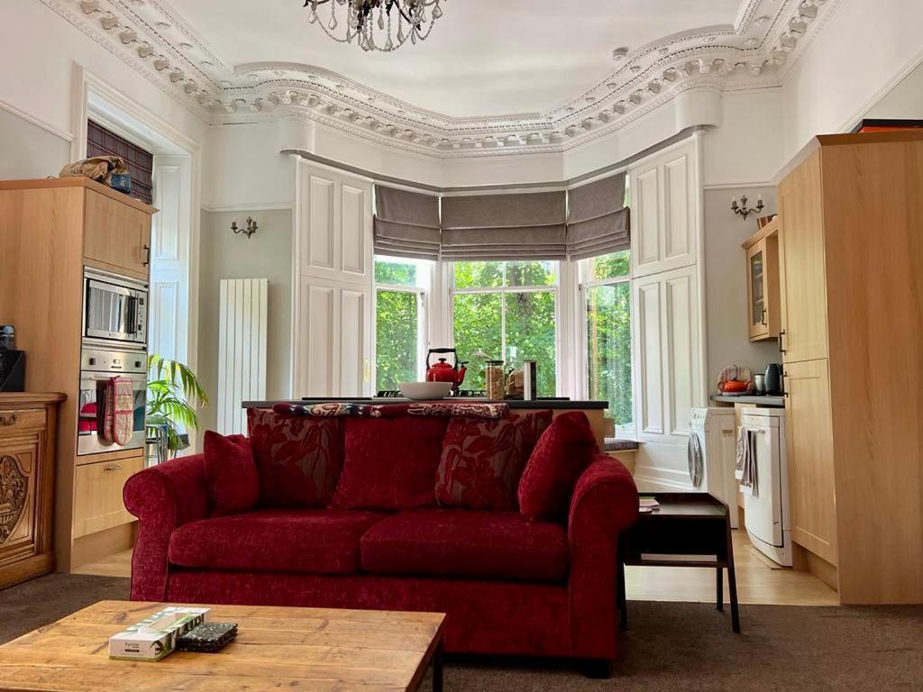 Beautiful Double Room In Idyllic West End Townhouse Glasgow Exteriér fotografie